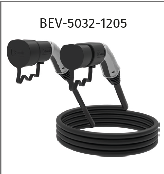 Charging set with cable